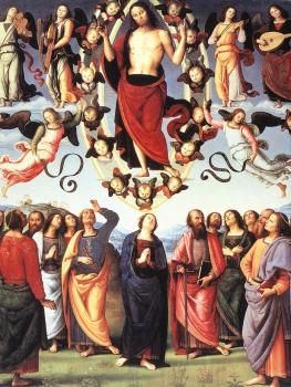 Pietro Perugino : The Ascension of Christ